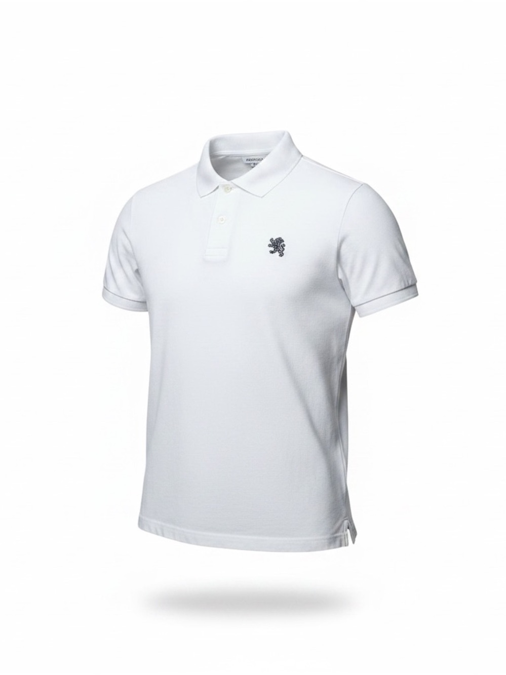Express Men’s Size Small Shorts Sleeve Solid White Polo Shirt